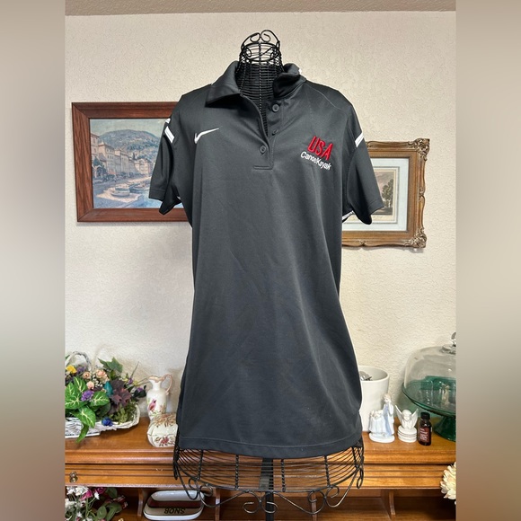 Authentic team USA opening ceremonies Nike dri-fit polo top - Picture 1 of 12